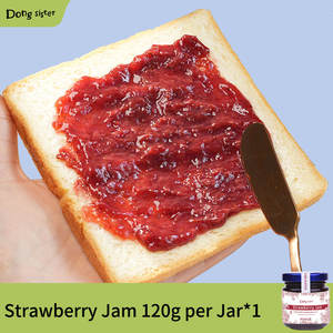 OEM ODM Bubble Tea Ingredients Biscuits Fruit <strong>Jam</strong> Ice Cream Desserts 120G No Added Sucrose Strawberry <strong>Jam</strong> - Product Image 2