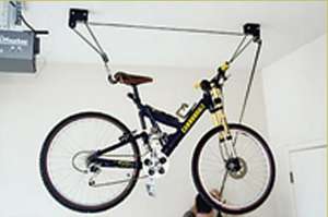 Système de <span class=keywords><strong>poulie</strong></span> aérienne pour palan de stockage de kayak avec capacité de 125lb pour canots, vélos, échelles et plus-Pour plafonds jusqu'à 12 pieds - Product Image 5