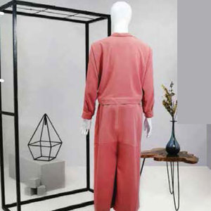 Conjunto de Dos Piezas Casual de Verano para Mujer, Top Corto Elegante con Cuello en V y Pantalones Anchos Plisados - Product Image 2
