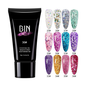 Nuevo Poly Gel para <span class=keywords><strong>Uñas</strong></span> BIN <span class=keywords><strong>Kis</strong></span> <span class=keywords><strong>De</strong></span> U As con CPNP, 15 ml, 36 Colores, Ecológico - Product Image 2