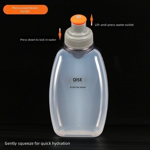Bouteille d'eau compacte 250 ml pour course à pied, <span class=keywords><strong>randonnée</strong></span>, trail, marathons, hydratation extérieure, gourde portable <span class=keywords><strong>de</strong></span> qualité alimentaire - Product Image 3