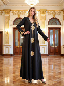 عباءة رجالية تقليدية من الصوف للشرق الأوسط 2025، ملابس زفاف طويلة أنيقة للحفلات لجميع الفصول، تصنيع حسب الطلب - Product Image 5