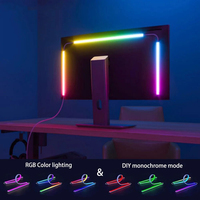 Tira de Luz LED USB Inteligente RGB para Sincronización con Pantalla de PC, Iluminación Ambiental para Monitor de Juegos, Decoración de Escritorio, Lámpara DIY