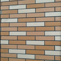 Échantillon gratuit, vente directe d'usine de briques bleues anciennes flexibles à bas prix, carreaux de mur en briques, briques réfractaires
