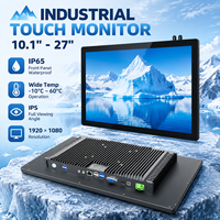 Écran plat 10,1-27 pouces, ordinateur mural intégré OEM, moniteur tout-en-un, résolution Full HD, écran tactile capacitif Android