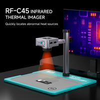 Caméra thermique infrarouge RF-C45 256x192, caméra thermique en temps réel pour la détection et la réparation des pannes des cartes mères de téléphones portables