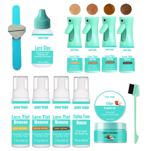 Set de Pegamento para Pelucas con Frente de Encaje, Resistente al Agua, Marca Privada, Adhesivo Fuerte para Encaje, Pegamento Perfumado para Pelucas - Product Image 2