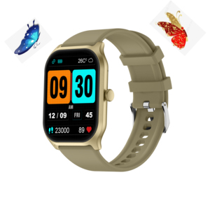 Respirez la fréquence cardiaque dynamique d'entraînement analysant les montres intelligentes de rappel de boisson de caméra à distance - Product Image 5