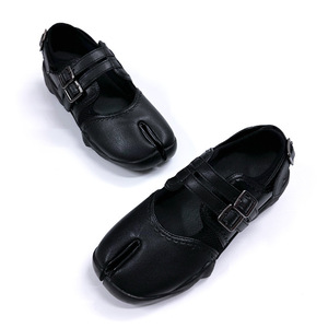 Zapatos Planos de Mujer con Punta Abierta y Correa en el Tobillo - Zapatos de Plataforma Planos para Caminar, Estilo Casual para Uso Diario - Product Image 6