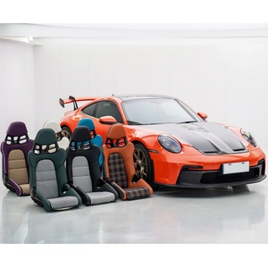 Modificación de Automóviles, Nuevo Kit de Asientos Delanteros de Fibra de Carbono, Asiento Tipo Bucket, Mejora para Automóviles Panamera 718 911 997 - Product Image 1