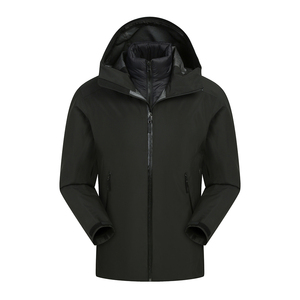 <span class=keywords><strong>Veste</strong></span> d'extérieur <span class=keywords><strong>3</strong></span>-en-1 pour hommes et femmes, imperméable et respirante, <span class=keywords><strong>veste</strong></span> de ski et de pluie à <span class=keywords><strong>3</strong></span> <span class=keywords><strong>couches</strong></span> pour les sports de montagne - Product Image 4