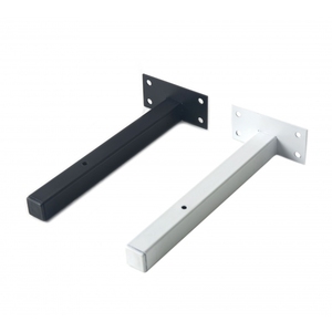 <span class=keywords><strong>Support</strong></span> mural carré flottant pour étagère, cloison, <span class=keywords><strong>support</strong></span> d'étagère à charge lourde, supports muraux en fer forgé, étagère à livres - Product Image 3
