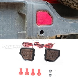 Feux antibrouillard arrière pour Jeep JL Wrangler 2018-2023, kit carrosserie, accessoires de voiture - Product Image 5