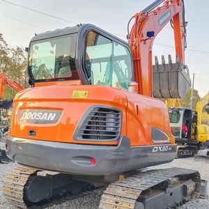 รถขุดขนาดเล็ก Doosan DX60 มือสอง 6 ตัน สภาพใหม่เกือบเหมือนใหม่ คุณภาพสูง เหมาะสำหรับงานก่อสร้างขนาดเล็ก - Product Image 2