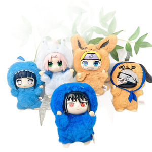 ตุ๊กตาหมีน่ารักการ์ตูน 3 มิติ พิมพ์ลายซิลค์สกรีน ตุ๊กตาแปลงร่างได้ พวงกุญแจสไตล์นินจาญี่ปุ่น ของเล่นห้อยกระเป๋า - Product Image 6