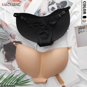 Braguitas de Mujer con Relleno de Esponja para Levantar Glúteos, Ropa Interior con Tirantes Ajustables, Tanga sin Costuras, <span class=keywords><strong>Bikini</strong></span> - Product Image 1