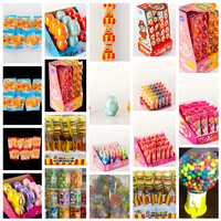 Bonbons gélifiés multi-fruits en gros, bonbons gélifiés en forme de boule, bonbons exotiques en vrac, bonbons et sucreries