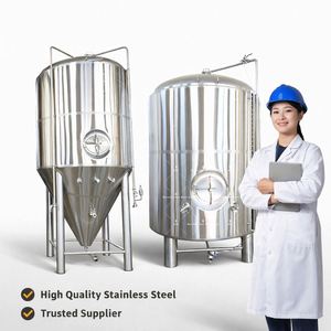 Tanque de Almacenamiento de Cerveza Horizontal Apilable Personalizado de 2000L, Tanques de Servicio de Cerveza de 20HL para la Venta - Product Image 3