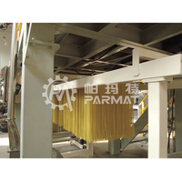 Nouvelle machine à spaghetti entièrement automatique PARMAT à coupe longue, grande capacité 480-520 kg/h, sous vide, contrôlée par PLC, en acier 304/Q235, pour pâtes durum