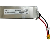 TATTU 16000mAh 22.2V 6S Baterai LiPO Kelas-A 25C XT90-S Dapat Diisi Ulang 240A Pengosongan Maksimum BMS Terintegrasi Bersertifikasi CE/ROHS 800-Cycle