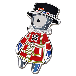 Aimants de réfrigérateur magnétiques en alliage de zinc avec logo personnalisé, émail et résine époxy - Product Image 1