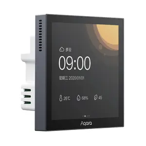 Pantalla grande global Zigbee 3,0 Aqara Smart Scene Panel Switch S1 Theme funciona con homekit