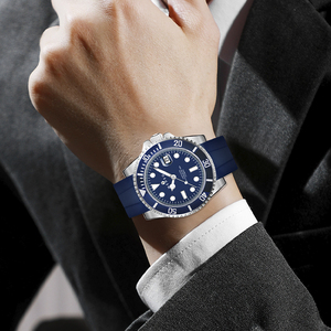 <span class=keywords><strong>Montre</strong></span> de poche de luxe pour homme, 20 BAR, <span class=keywords><strong>plongée</strong></span>, <span class=keywords><strong>bracelet</strong></span> en acier de 42 mm, marques luminescentes, mouvement automatique, <span class=keywords><strong>montre</strong></span> mécanique - Product Image 6