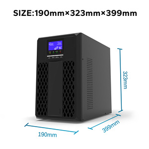 UPS Online Monofásico Elite de 6KVA con AVR y Pantalla LCD, Fuente de Alimentación de Larga Duración para las Ramas Médica, Industrial, de Seguridad y Gubernamental - Product Image 4