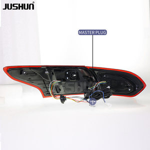 Feux arrière de voiture JUSHUN pour <span class=keywords><strong>Ford</strong></span> <span class=keywords><strong>Focus</strong></span> 2015-2018, feux de signalisation dynamiques à LED, ensemble de feux arrière, plug and play - Product Image 6