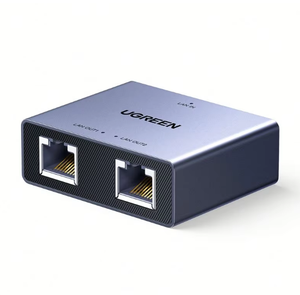 UGREEN Ethernet-Splitter 1000Mbps Ethernet-Splitter 1 zu <span class=keywords><strong>2</strong></span>, Plug-and-Play, <span class=keywords><strong>2</strong></span> Geräte Gleichzeitig Vernetzen - Product Image 1