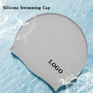 <span class=keywords><strong>Bonnet</strong></span> de bain en silicone imperméable femmes hommes haute élastique flexible protéger les oreilles cheveux chapeau de <span class=keywords><strong>piscine</strong></span> pour adultes enfants filles garçons - Product Image 4