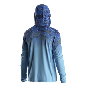 Sweat à capuche de pêche haute performance avec technologie de protection solaire, masque intégré et panneaux latéraux en maille pour le contrôle de la température - Product Image 2