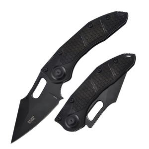 Couteau de poche pliant personnalisable OEM de qualité supérieure pour le camping, lame en acier inoxydable 3CR13 ultra-affûtée, pointe tombante, G10, 21 cm - Product Image 5
