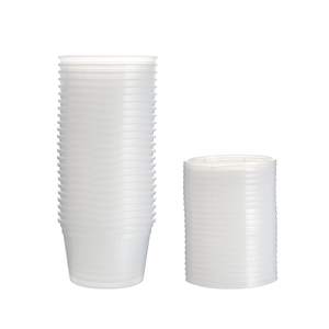 Contenedor Redondo Transparente de Plástico para Alimentos, Envase para Comida para Llevar de Restaurante, Contenedor para Sopa de 16 oz con Tapa - Product Image 1