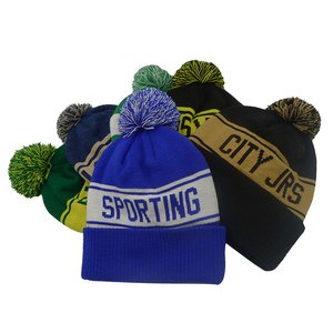 <span class=keywords><strong>Bonnet</strong></span> en tricot acrylique doublé polaire avec <span class=keywords><strong>pompon</strong></span> jacquard, fabriqué en usine OEM, chaud pour l'hiver, idéal pour le ski en extérieur, bonnets personnalisables à logo, pas cher - Product Image 6