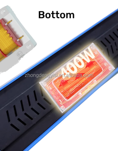 400mm Hand/Manual Press Impulse Sealer - ABS Handheld <b>Plastic</b> Bag Sealing Machine Portable PE/PP Bag Sealer <b>Shrink</b> Wrap/Balloon - Product Image 5