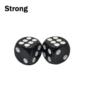 Dados acrílicos de 6 lados, dados de punto D6 con varios tamaños, venta al por mayor - Product Image 2