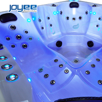 Bain à remous extérieur pour hôtel et jardin, baignoire de massage extérieure, spa extérieur JOYEE, spa de nage extérieur moderne