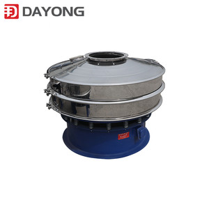 Máquina de cribado industrial de alta frecuencia SS304, tamiz vibratorio, separador rotatorio de azúcar en polvo, tamiz vibratorio de grado alimenticio - Product Image 2