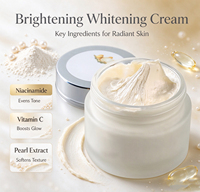 Crème pour le visage éclaircissante à la vitamine C et à la niacinamide OEM ODM, crème hydratante anti-âge blanchissante