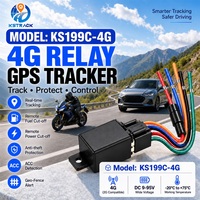 Traceur GPS 4G pour véhicule, moto, arrêt à distance du moteur, suivi en temps réel, détection ACC, dispositif de surveillance antivol