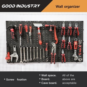 ชุดจัดเก็บเครื่องมือแบบ DIY สำหรับติดตั้งบนผนังแบบ Pegboard โซลูชั่นจัดเก็บเครื่องมือในโรงรถแบบโมดูลาร์ - Product Image 3