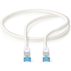Cat6a Sftp <b>RJ45</b> Male Network <b>Cable</b> 50cm Silver - Product Image 2