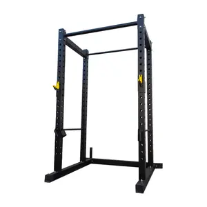 Body Strength Training Kommerzieller Solid Power Cage mit hoher Kapazität und J-Haken