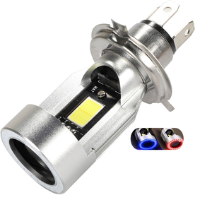 ไฟหน้ารถมอเตอร์ไซค์ LED MTB-COB-A รุ่น H4 BA20D สีฟ้า 72W รับประกัน 12 เดือน สำหรับสกู๊ตเตอร์และมอเตอร์ไซค์ - Product Image 1