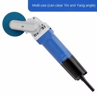 Machine de nettoyage de joints de carrelage électrique de qualité industrielle 220V, meuleuse d'angle à moteur à balais, mini-outil de découpe et de polissage, garantie 2 ans Q5