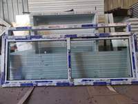 Ventana Abatible de PVC con Diseño Colonial para Casa o Villa en Florida, EE. UU., Resistente a Huracanes, con Mosquitera, Marca CHANGYI