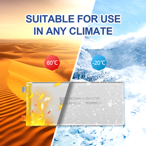 OEM/ODM Capacité personnalisée Lipo <span class=keywords><strong>Rechargeable</strong></span> 4.2V <span class=keywords><strong>Lithium</strong></span> Ion Polymère Cellules Poche Batterie pour Téléphone Mobile - Product Image 3