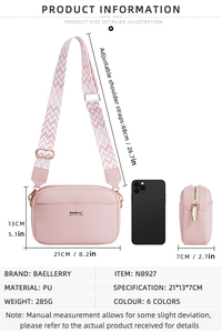 Chất Lượng Cao PU Da Vai Túi Giản Dị Không Thấm Nước Polyester Lót Ví Cross-Biên Giới Thời Trang Túi Tay Cho Phụ Nữ - Product Image 3