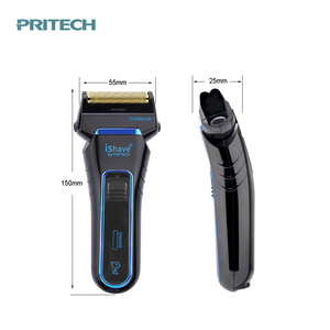 Afeitadora Profesional PRITECH <span class=keywords><strong>para</strong></span> Hombre, Maquinilla de <span class=keywords><strong>Afeitar</strong></span> con Lámina de Titanio, Inalámbrica, con Adaptador de Carga - Product Image 2